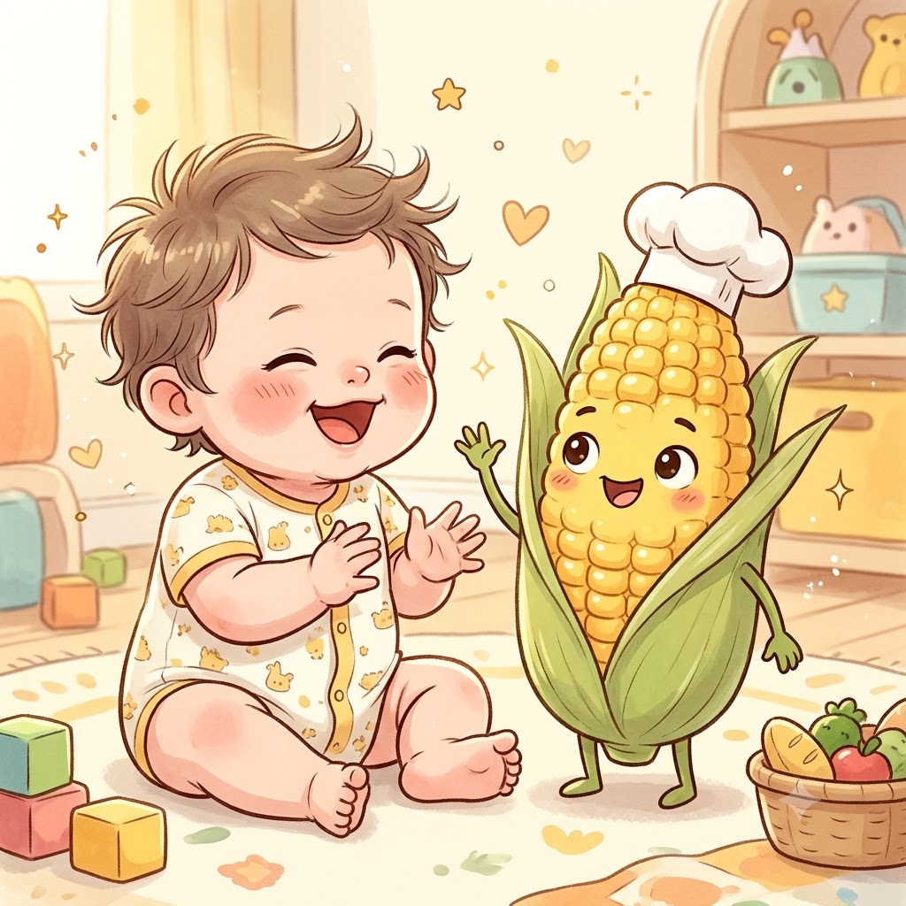 Biệt danh trái bắp vàng kháu khỉnh cho bé trai